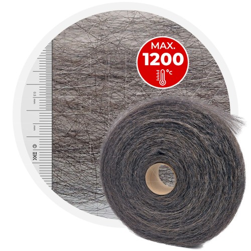 Lana de acero inoxidable para amortiguadores HT - rollo 5 kg