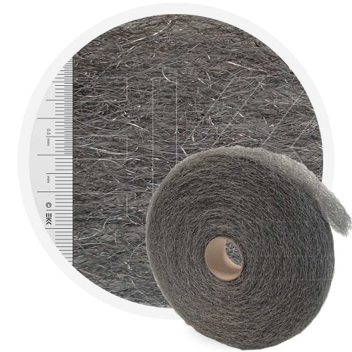 Lana de acero inoxidable COARSE - rollo 5 kg