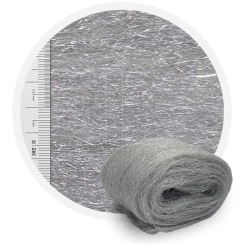 Lana de aluminio FINA 100 gramos