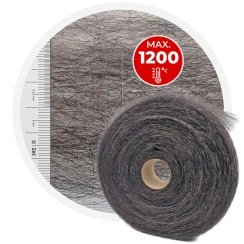 Lana de acero inoxidable para amortiguadores HT - rollo 5 kg