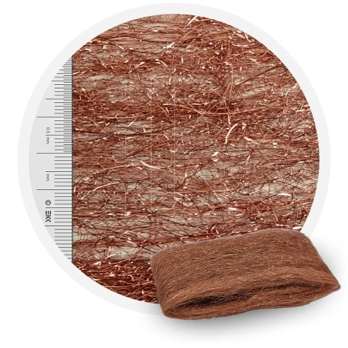 Lana de cobre GRUESA 100 gramos
