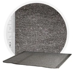 Lana de acero inoxidable 434 - 1000 mm, 30 μm, ± 1200 gr/m2 (por metro)