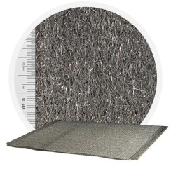 Lana de acero inoxidable 434 - 1000 mm, 70 μm, ± 1200 gr/m2 (por metro)